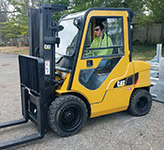 New Forklift Added To Our Fleet Of Forklifts